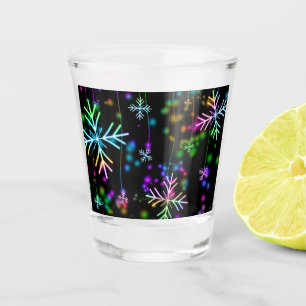 SlipperyJoe's festliche lebendige Weihnachtsatmosp Schnapsglas