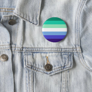 SlipperyJoe's Flag für Gay Men, die alle einschlie Button