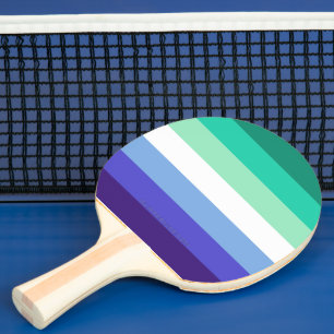 SlipperyJoe's Flag für Gay Men, die alle einschlie Tischtennis Schläger