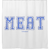 SlipperyJoe's Fleisch rawness toughness ungleichmä Duschvorhang (Vorderseite)