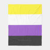 SlipperyJoe's Gay-Geschenke aus dem nichtbinären P Fleecedecke (Vorderseite)