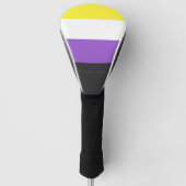 SlipperyJoe's Gay-Geschenke aus dem nichtbinären P Golf Headcover (Vorderseite)