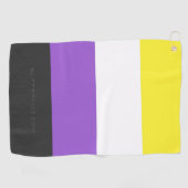 SlipperyJoe's Gay-Geschenke aus dem nichtbinären P Golfhandtuch (Horizontal)
