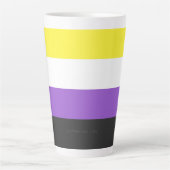 SlipperyJoe's Gay-Geschenke aus dem nichtbinären P Milchtasse (Vorderseite)
