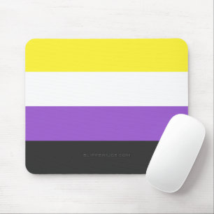 SlipperyJoe's Gay-Geschenke aus dem nichtbinären P Mousepad