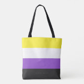 SlipperyJoe's Gay-Geschenke aus dem nichtbinären P Tasche (Rückseite)
