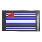 SlipperyJoe's Gay Leather Pride Fahne schwarze Kön Kissenbezug (Rückseite)