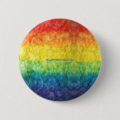 SlipperyJoe's Gay Pride Fahne Regenbogenfarben Kra Button (Vorderseite)