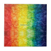 SlipperyJoe's Gay Pride Fahne Regenbogenfarben Kra Fliese (Vorderseite)