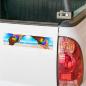 SlipperyJoe's Gehörte Hände — Männliche Hände Autoaufkleber (Auf Lkw)