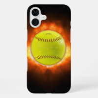 SlipperyJoe's gelbe Softball-Feuerball-Flammenrasp