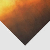 SlipperyJoe's gelbe Softball-Feuerball-Flammenrasp Seidenpapier (Detail)