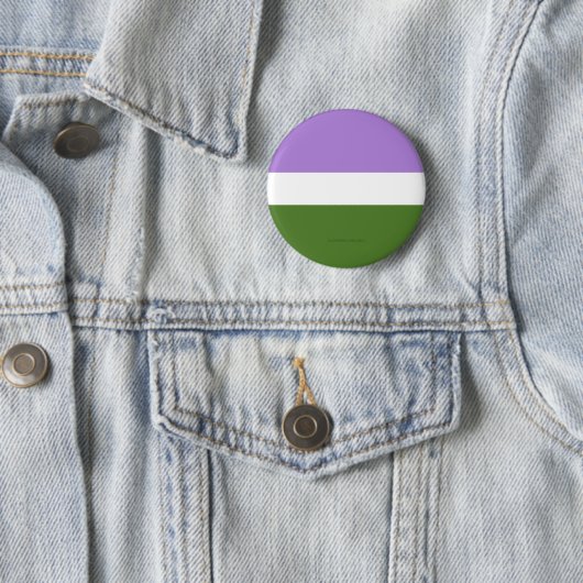 SlipperyJoe's Genderqueer Pride Fahnen Farben non- Button (Beispiel)