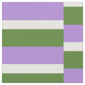 SlipperyJoe's Genderqueer Pride Flag colors Non-bi Stoff (Nahaufnahme)