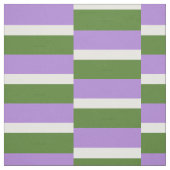 SlipperyJoe's Genderqueer Pride Flag colors Non-bi Stoff (Muster)