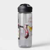 SlipperyJoe's Glasses fermentierte Trauben Weinpou Trinkflasche (Vorderseite)