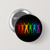 SlipperyJoe's Gruppenmitglieder, die Hände bilden Button (Vorne & Hinten)