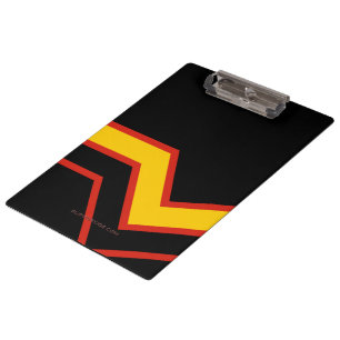 SlipperyJoe's Gummi-Stolzflagge Pfeile Chevron st Klemmbrett