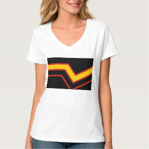 SlipperyJoe's Gummi-Stolzflagge Pfeile Chevron sti T-Shirt