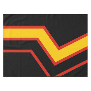 SlipperyJoe's Gummi-Stolzflagge Pfeile Chevron sti Tischdecke
