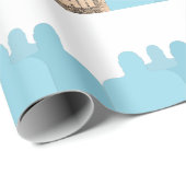 SlipperyJoe's haariger Körper Bär Körper Mann unsh Geschenkpapier (Rolleneckpunkt)