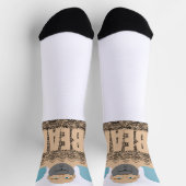 SlipperyJoe's haariger Körper Bär Körper Mann unsh Socken (Oben)