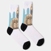 SlipperyJoe's haariger Körper Bär Körper Mann unsh Socken (Rechts)