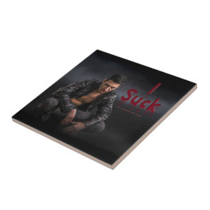 SlipperyJoe's Halloween blasse vampirische Figur Z Fliese