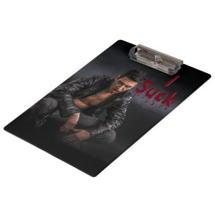 SlipperyJoe's Halloween blasse vampirische Figur Z Klemmbrett