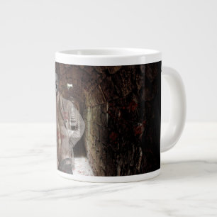 SlipperyJoe's Halloween durchsichtiger Geist-ähnli Jumbo-Tasse