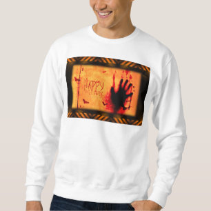 SlipperyJoe's Halloween-Fledermäuse Grunge Horror Sweatshirt