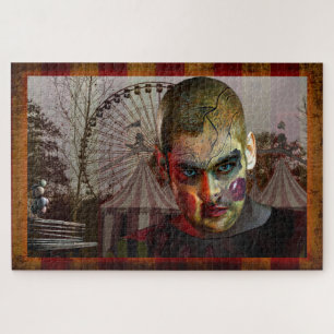 SlipperyJoe's Halloween gruseliger Mann-Puppe surr Puzzle