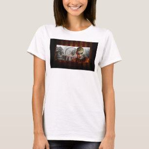 SlipperyJoe's Halloween gruseliger Mann-Puppe surr T-Shirt
