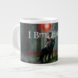 SlipperyJoe's Halloween hemdloser muskulöser Mann Jumbo-Tasse