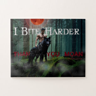 SlipperyJoe's Halloween-Hemdloser muskulöser Mann Puzzle