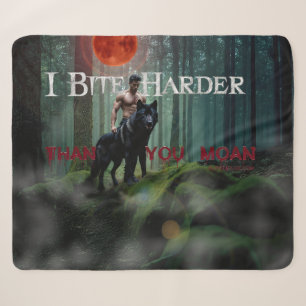 SlipperyJoe's Halloween-Hemdloser muskulöser Mann Sherpadecke
