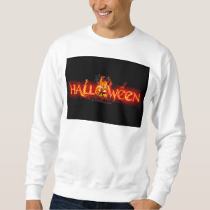 SlipperyJoe's Halloween massive feuersprühende Sch Sweatshirt