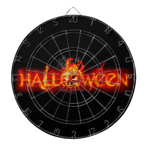 SlipperyJoe's Halloween massive feurige Beschriftu Dartscheibe