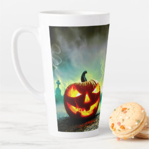 SlipperyJoe's Happy Halloween Friedhof Friedhof c Milchtasse