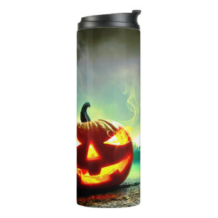 SlipperyJoe's Happy Halloween Friedhof Friedhof c Thermosbecher