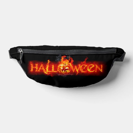 SlipperyJoe's Happy Halloween Kürbis glühende Auge Bauchtasche (Ablage )