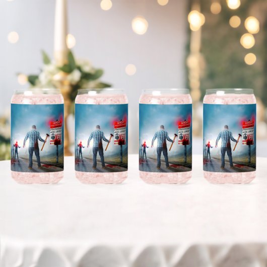 SlipperyJoe's Happy Halloween tote Zombies beängst Dosenglas (Insitu (Hochzeit))