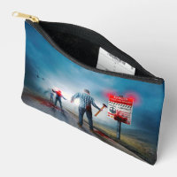 SlipperyJoe's Happy Halloween tote Zombies beängst