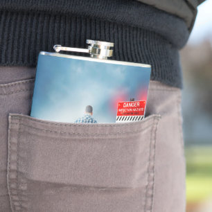 SlipperyJoe's Happy Halloween toter Zombies-Airpla Flachmann