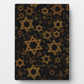 SlipperyJoe's Happy Hanukkah mehrere Sterne von Da Fotoplatte (Vorderseite)