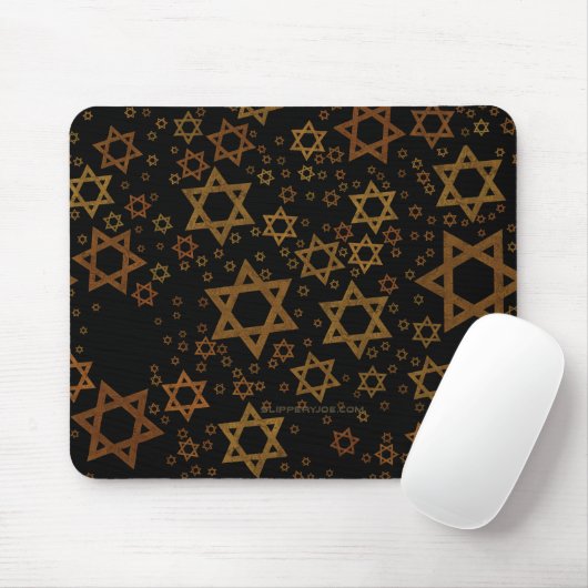 SlipperyJoe's Happy Hanukkah mehrere Sterne von Da Mousepad (Mit Mouse)
