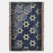 SlipperyJoe's Happy Hanukkah Multiple Star von Dav Decke (Vorderseite Vertikal)