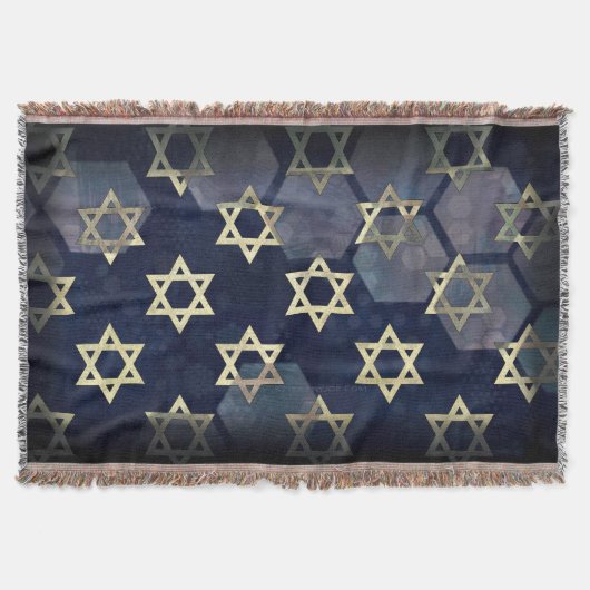 SlipperyJoe's Happy Hanukkah Multiple Star von Dav Decke (Vorderseite)