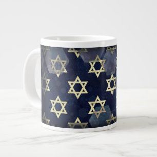 SlipperyJoe's Happy Hanukkah Multiple Star von Dav Jumbo-Tasse