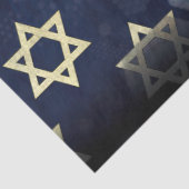 SlipperyJoe's Happy Hanukkah Multiple Star von Dav Seidenpapier (Detail)